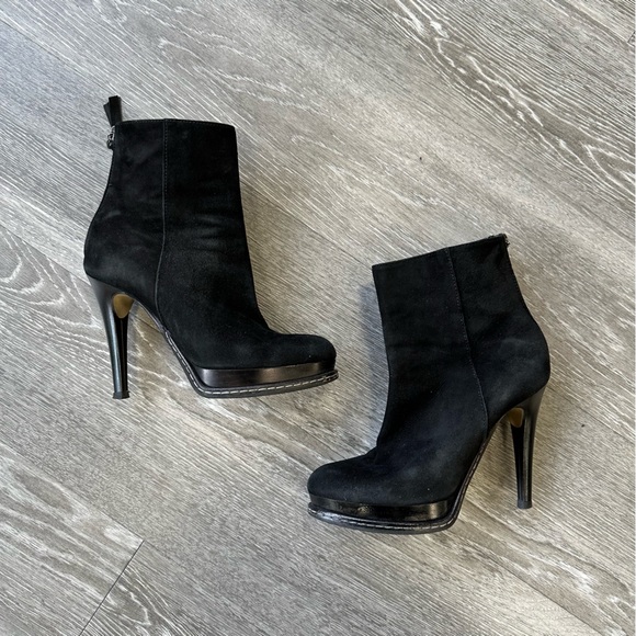BLACK SUEDE BOOTIES 🔥 - Picture 12 of 12